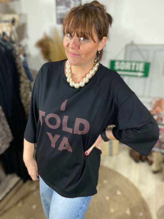 T-shirt "J'ai dit Oui"