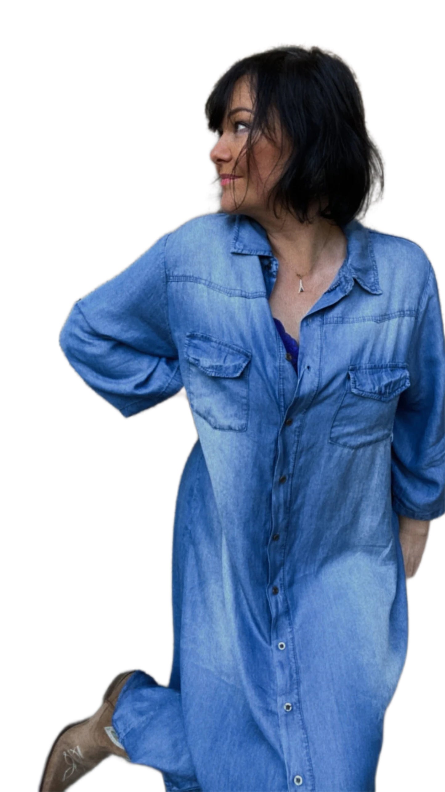 Robe Noé bleue