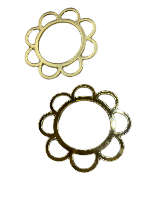 Boucles d'oreilles Miroir