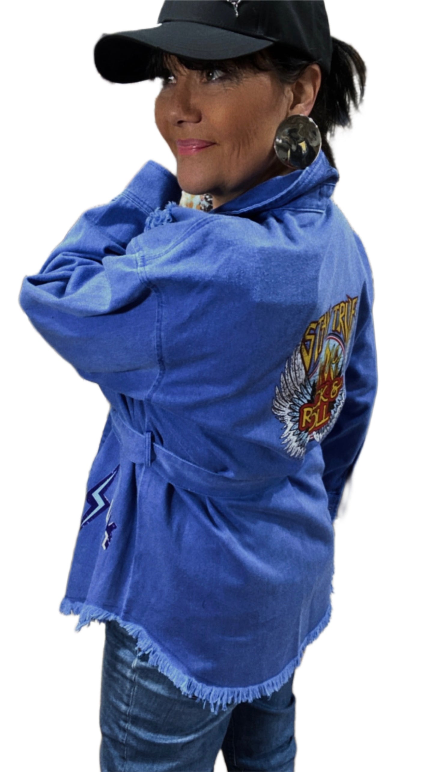 Veste Rock indigo
