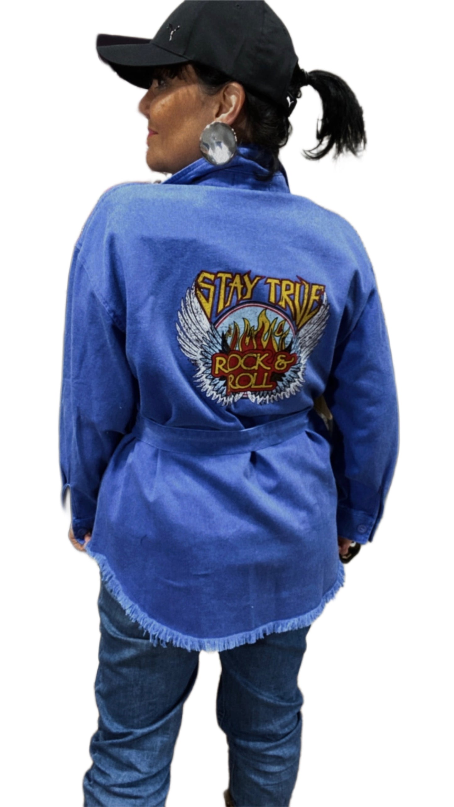 Veste Rock indigo