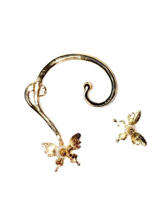 Boucle d'oreille Papillons