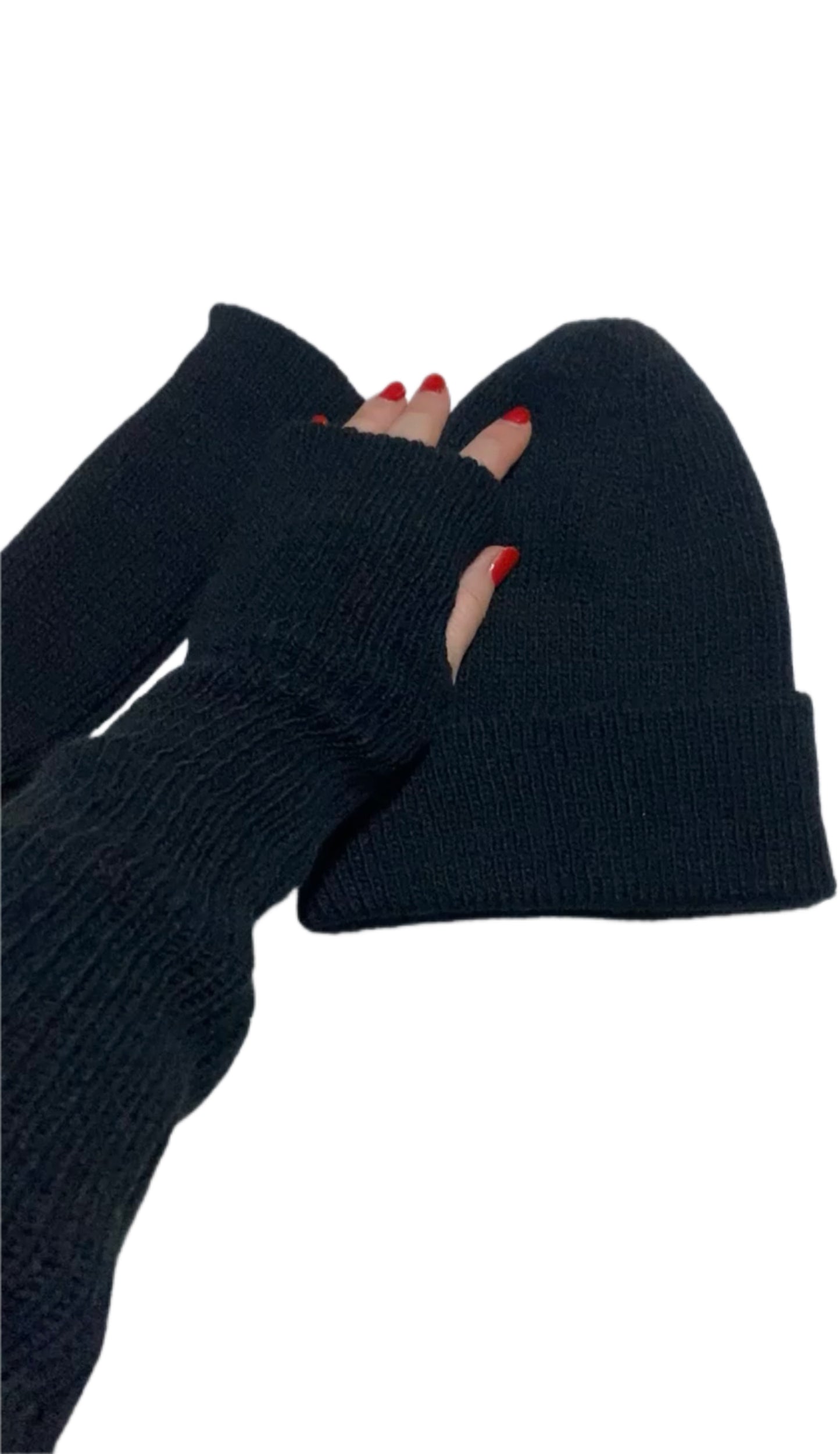Bonnet et mitaines Chérie