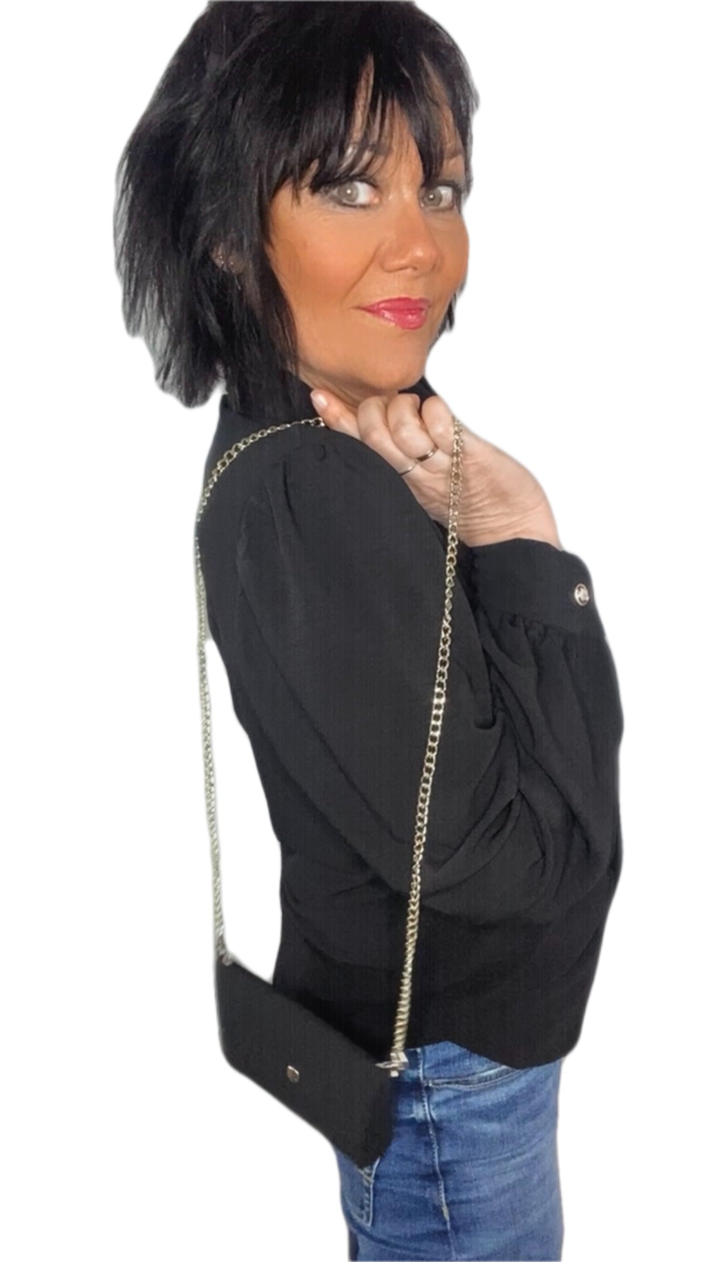 Chemise noire Lucia