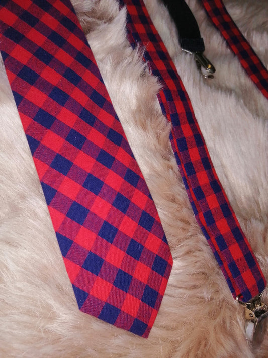 Bretelles et cravate Daisy