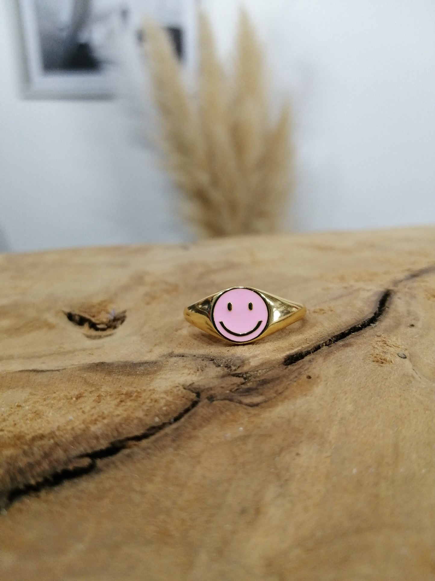 Bague Smile rose