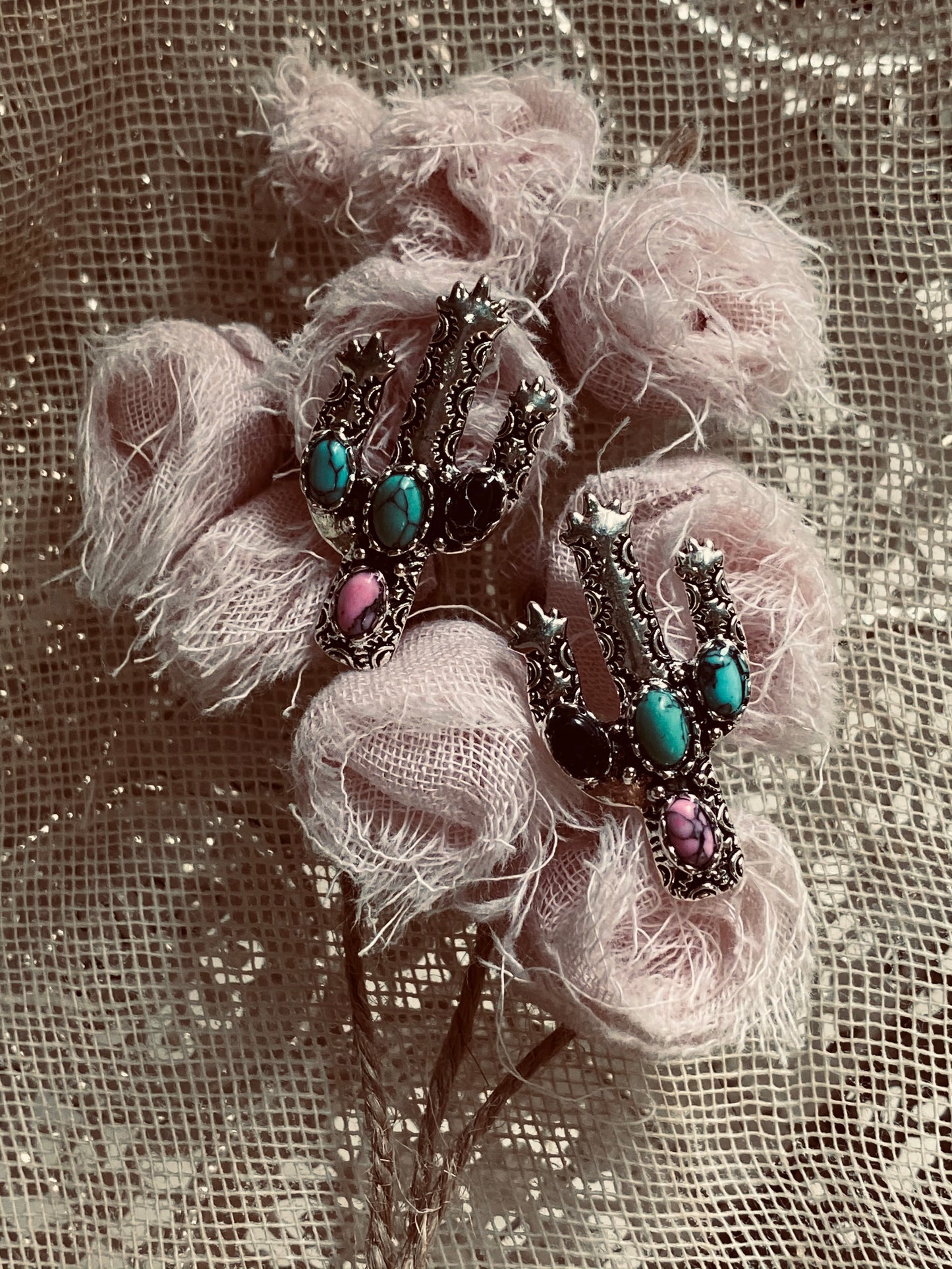 Boucles d'oreilles Cactus