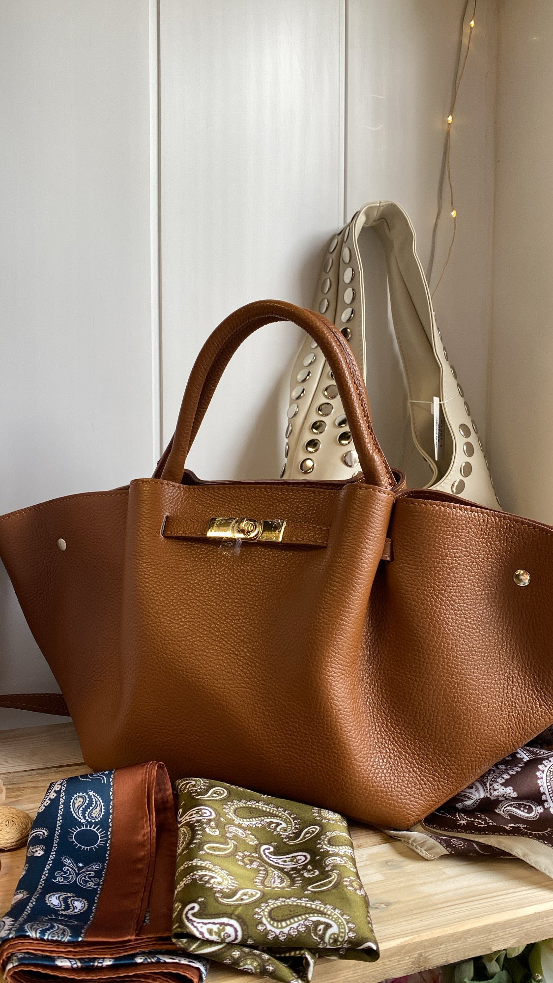 Sac en cuir Lison