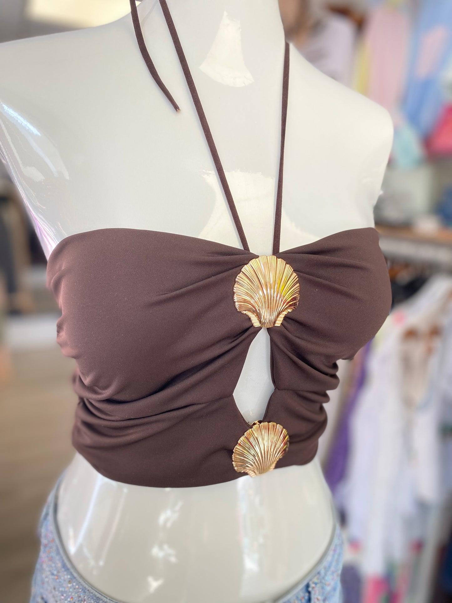 Bustier Coquillages