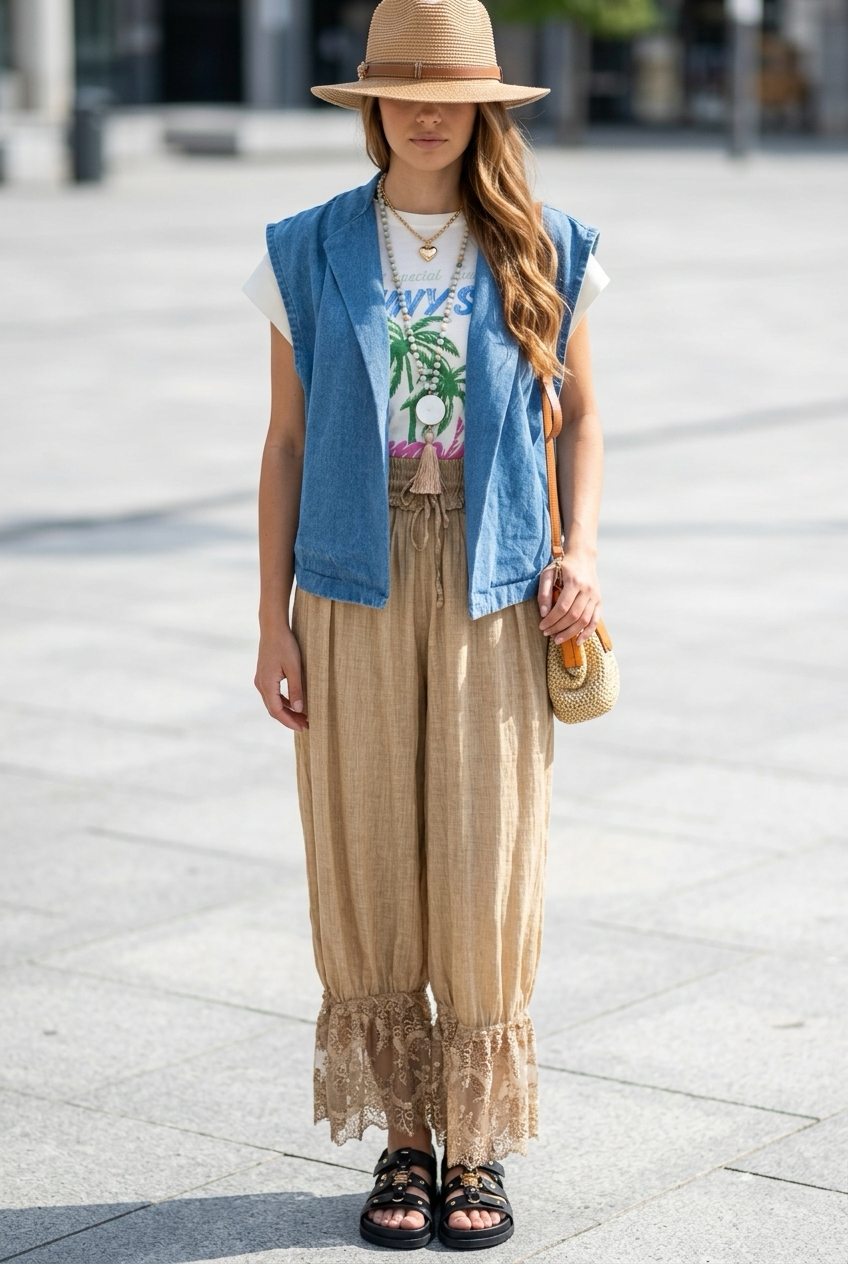 Pantalon Bloomer