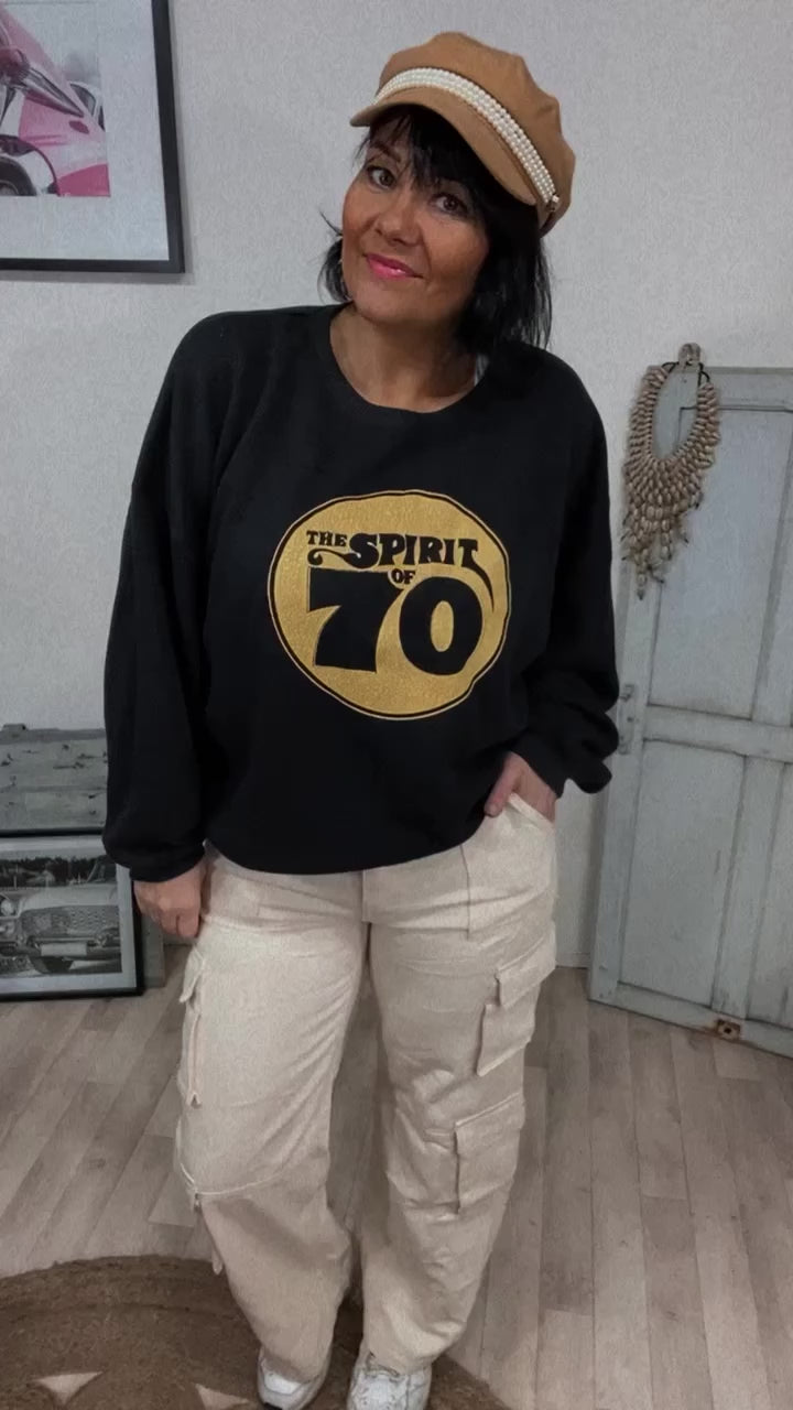 Jean Beige style utilitaire
