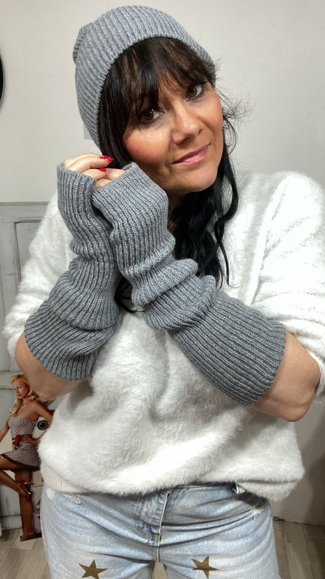 Bonnet et Mitaines Chérie ⛄