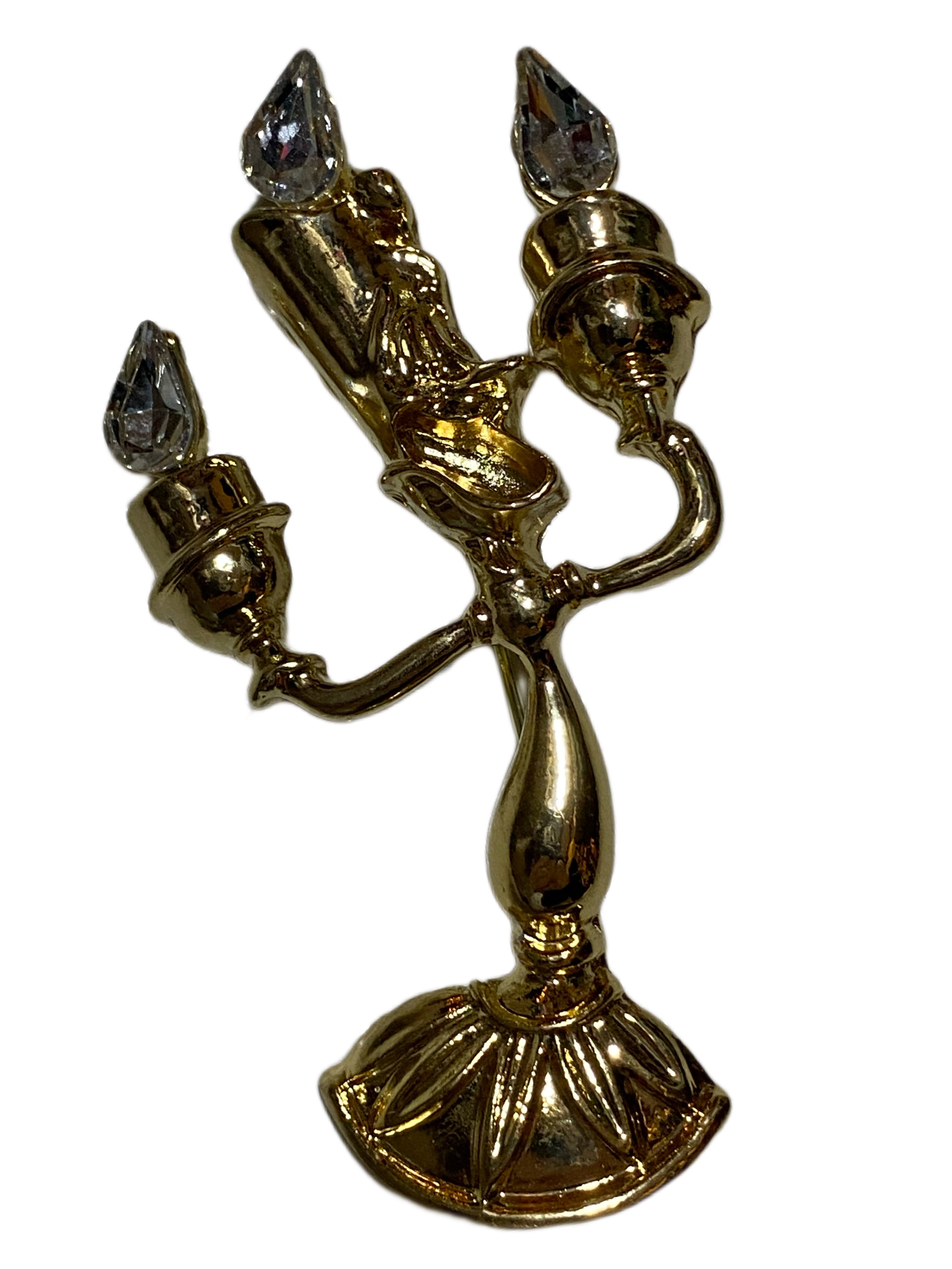 Broche Chandelier La Belle & La Bête