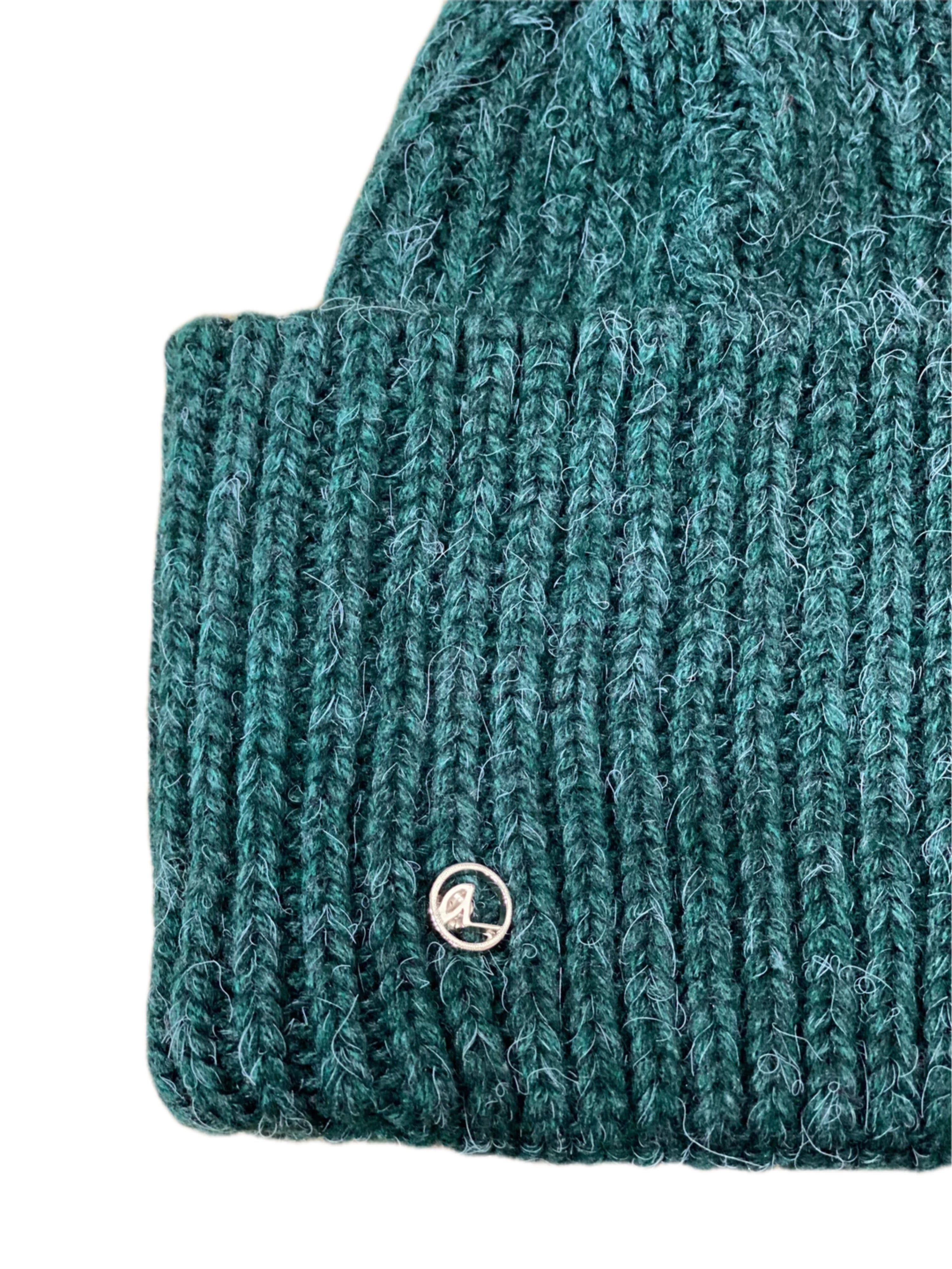 Bonnet Léonne vert sapin