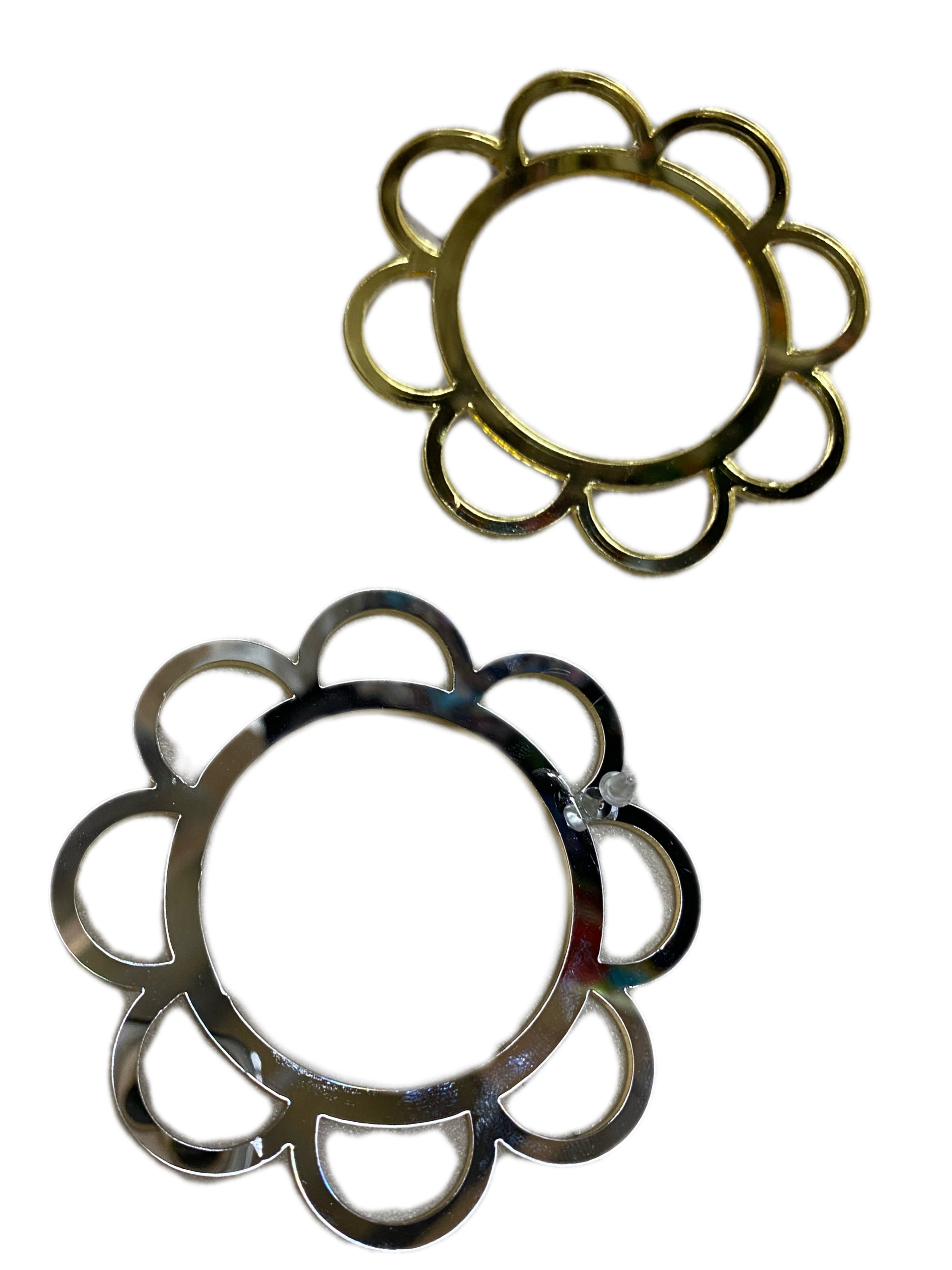 Boucles d'oreilles Miroir