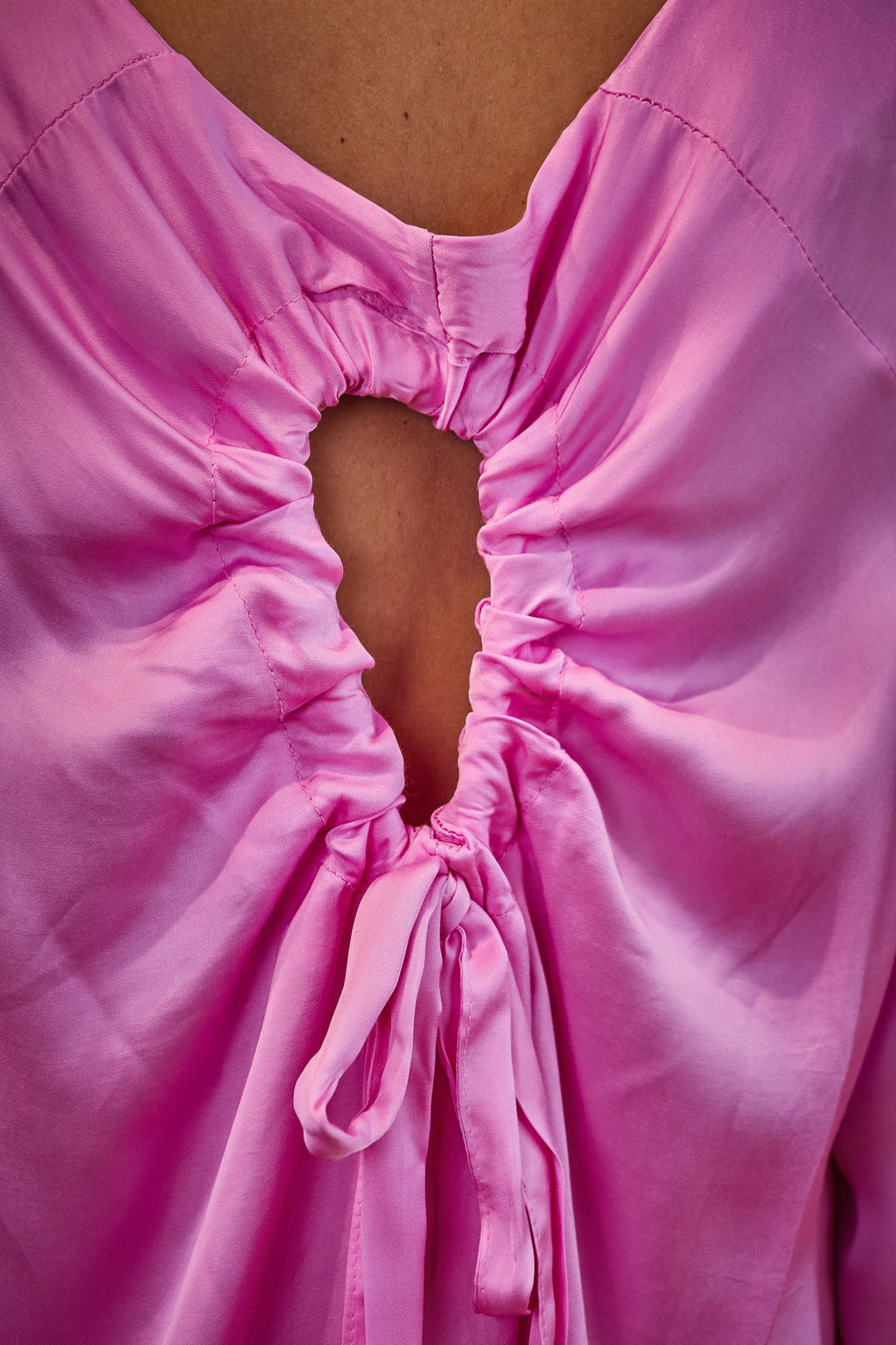 Robe Natalia rose bonbon