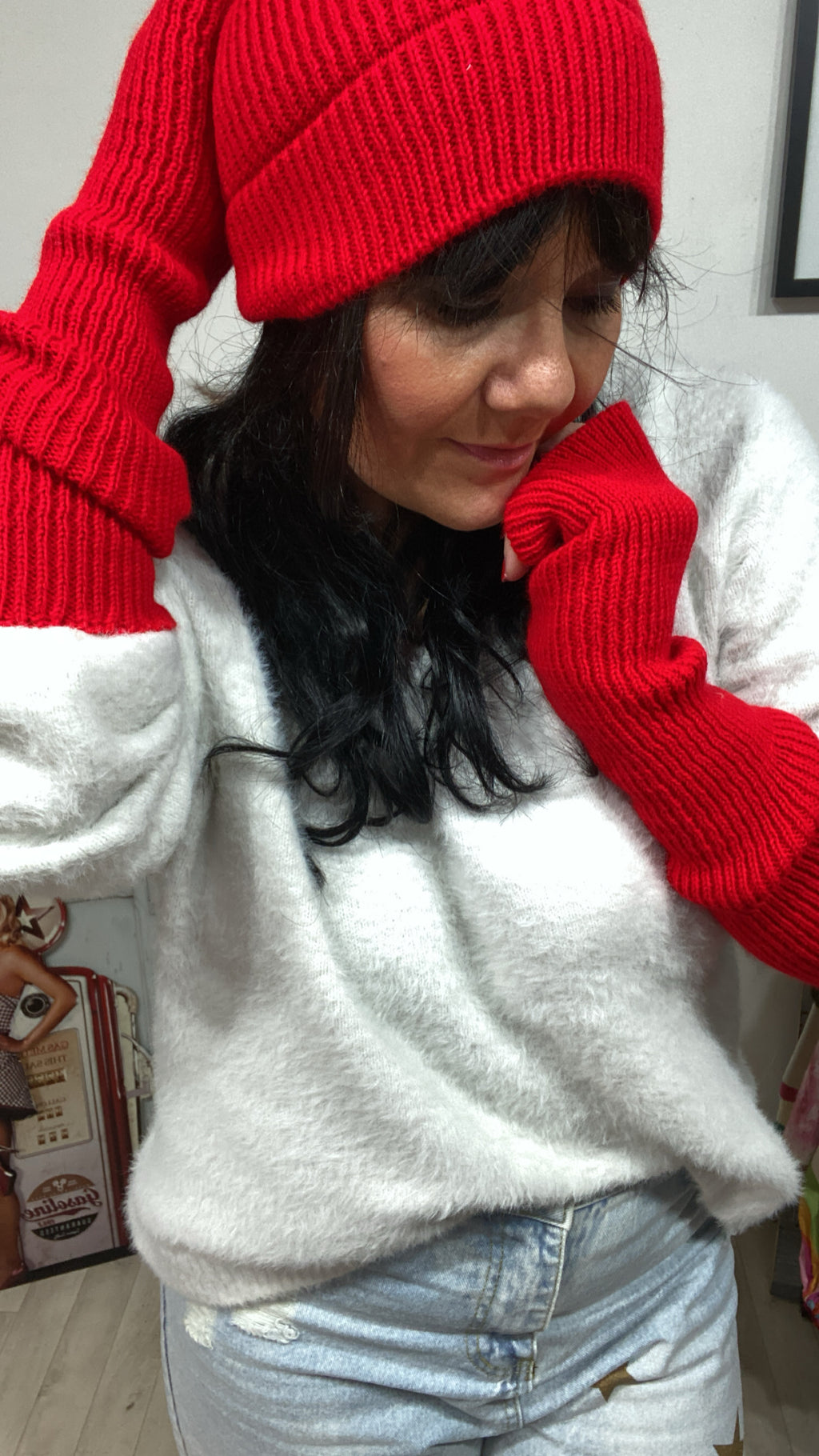 Bonnet et Mitaines Chérie ⛄