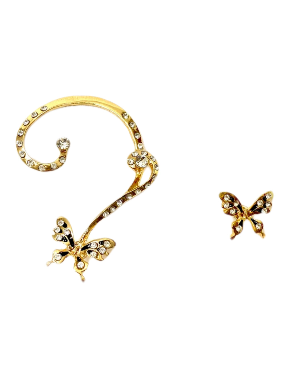 Boucle d'oreille Papillons