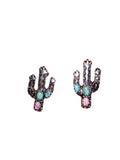 Boucles d'oreilles Cactus