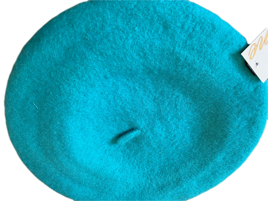 Béret Bleu Cyan