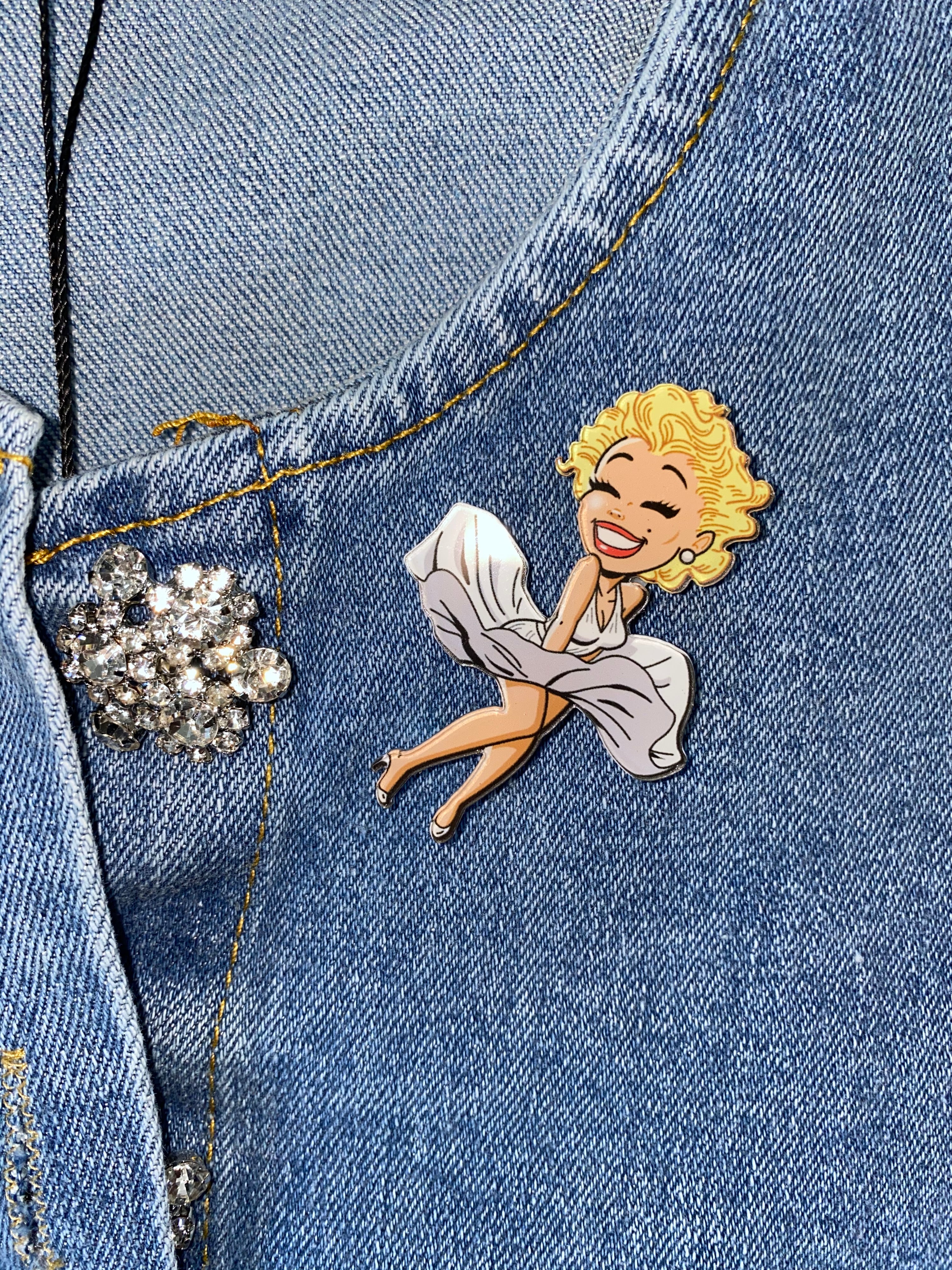 Broche Maryline